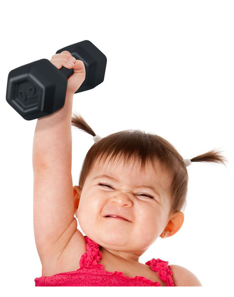 Buff Baby Dumbbell Rattle