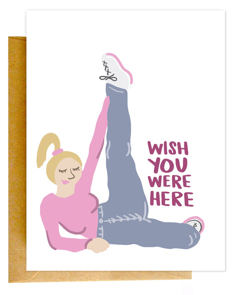 Wish You Were Here Card