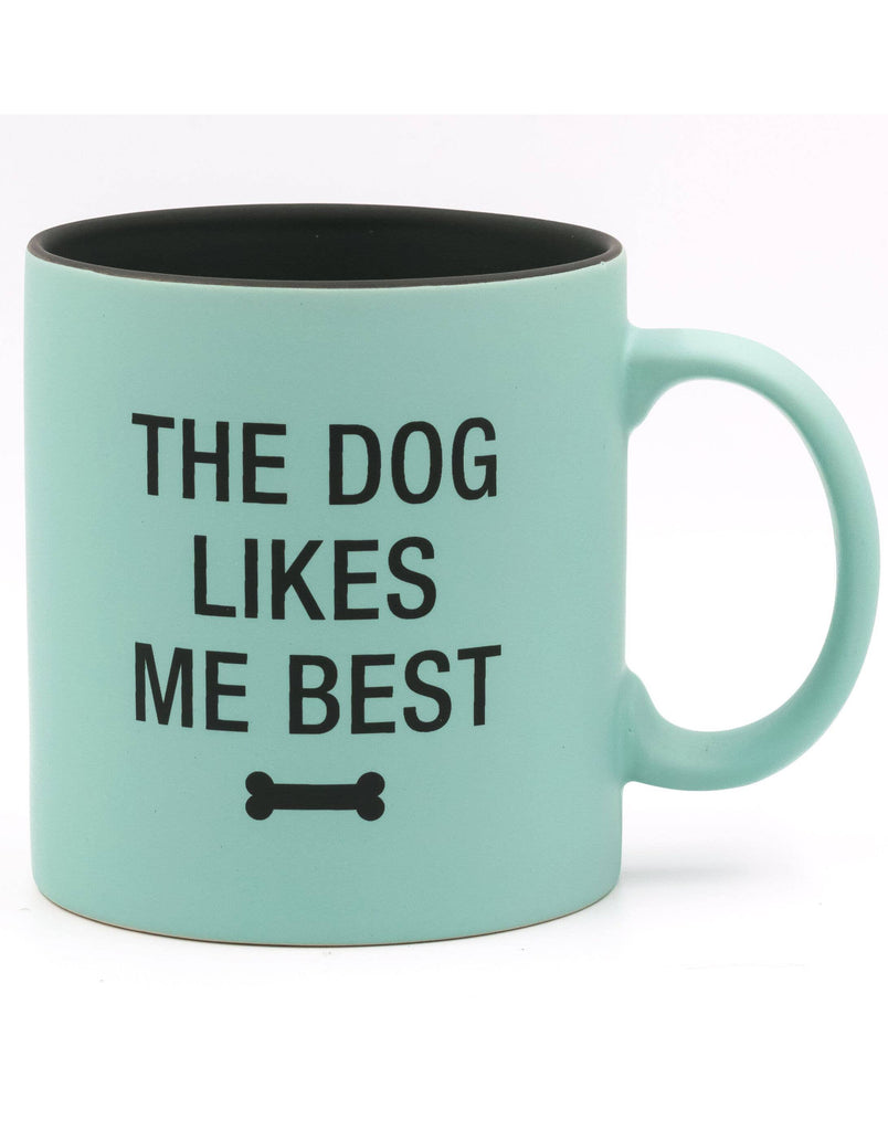 Dog Likes Me Best Mug