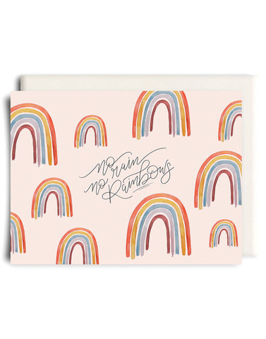 Rain Rainbows Card