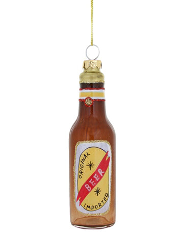 Beer Bottle Ornament
