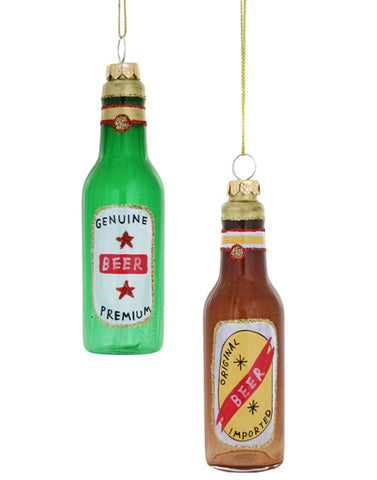 Beer Bottle Ornament