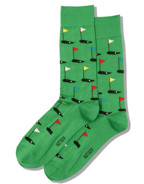 Golf Flag Men's Socks