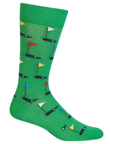 Golf Flag Men's Socks