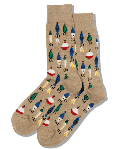 Fishing Lures Men's Socks