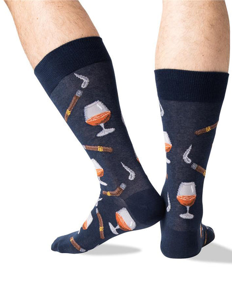 Cognac Men's Socks