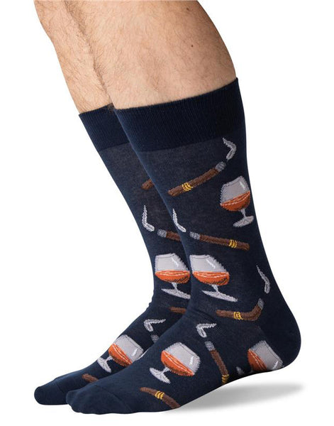Cognac Men's Socks