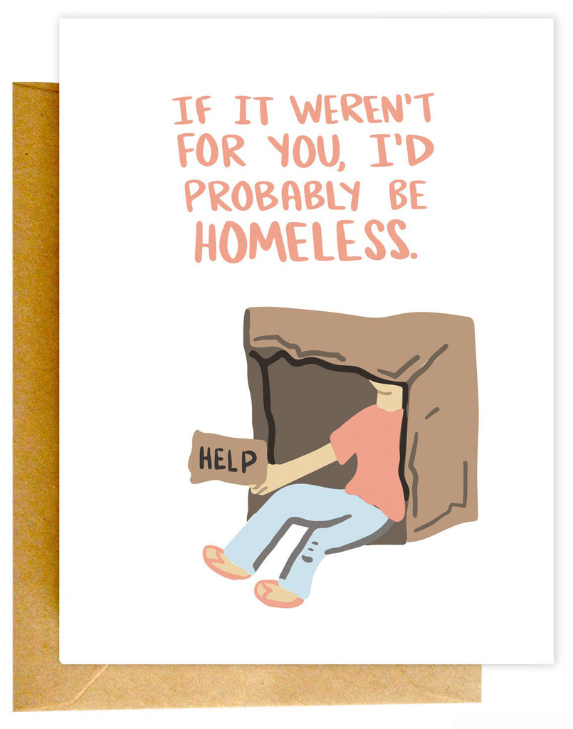 Homeless Card