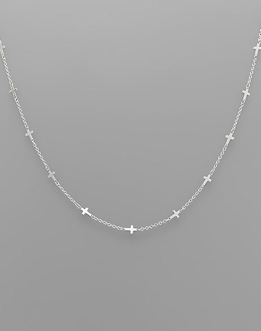 Along The Cross Necklace