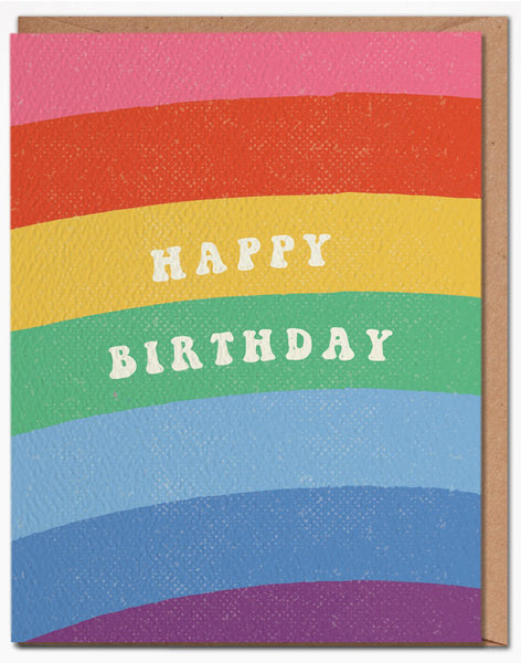 Birthday Rainbow Card