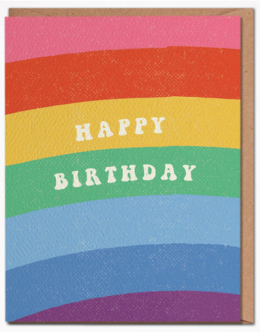 Birthday Rainbow Card