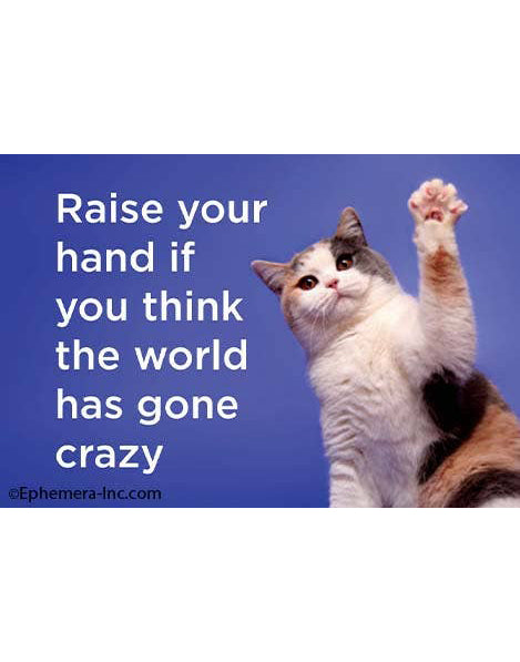 Raise Your Hand Magnet