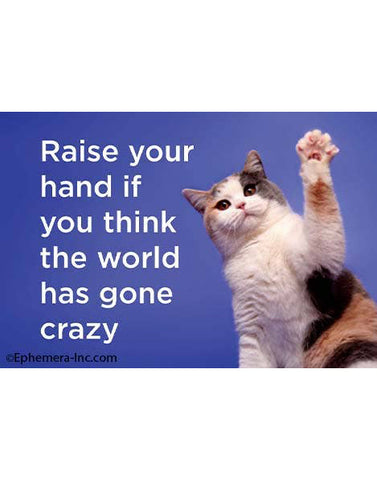 Raise Your Hand Magnet