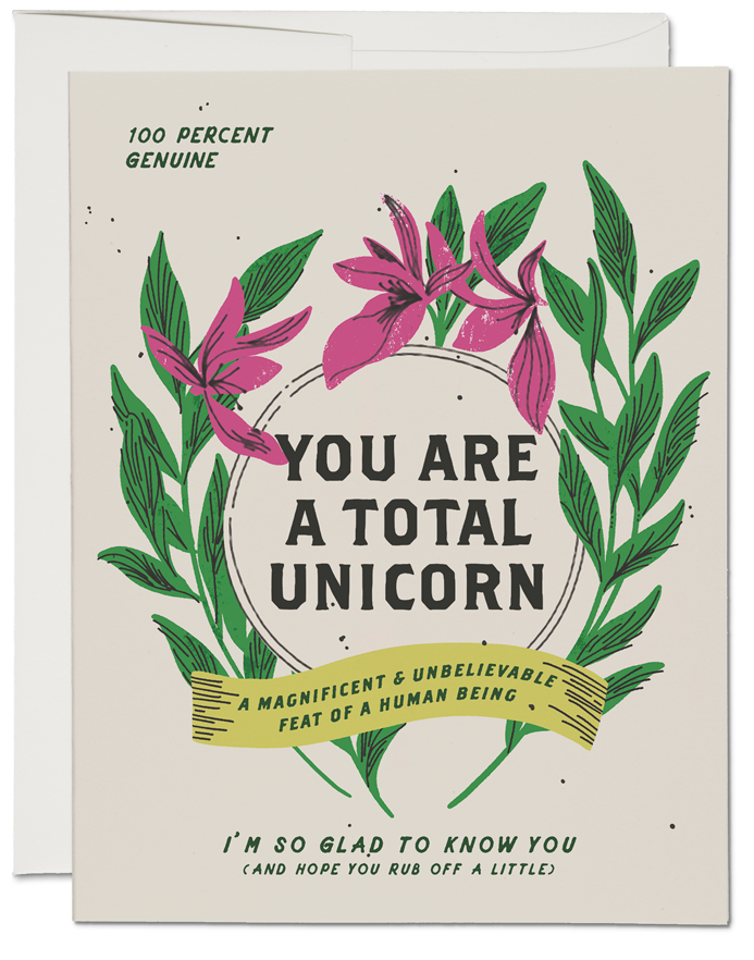 Total Unicorn Card