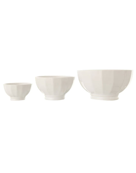 White Edged Bowl