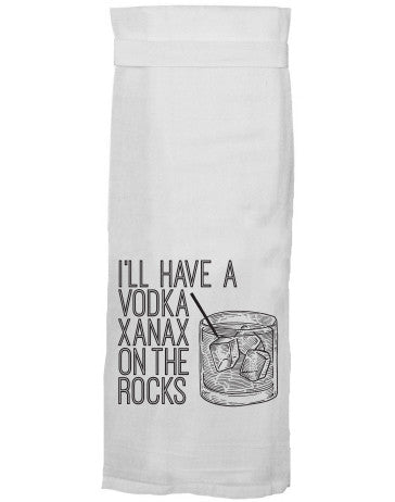 Vodka Xanax Kitchen Towel