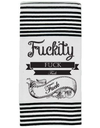 F*ckity Terry Kitchen Towel
